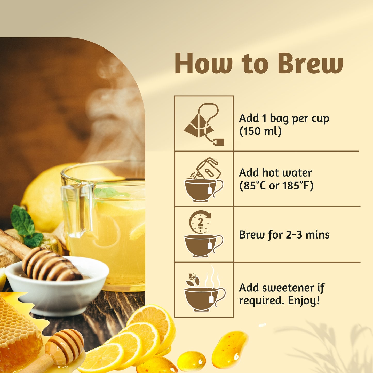 Avocado Tea™ - Lemon Honey