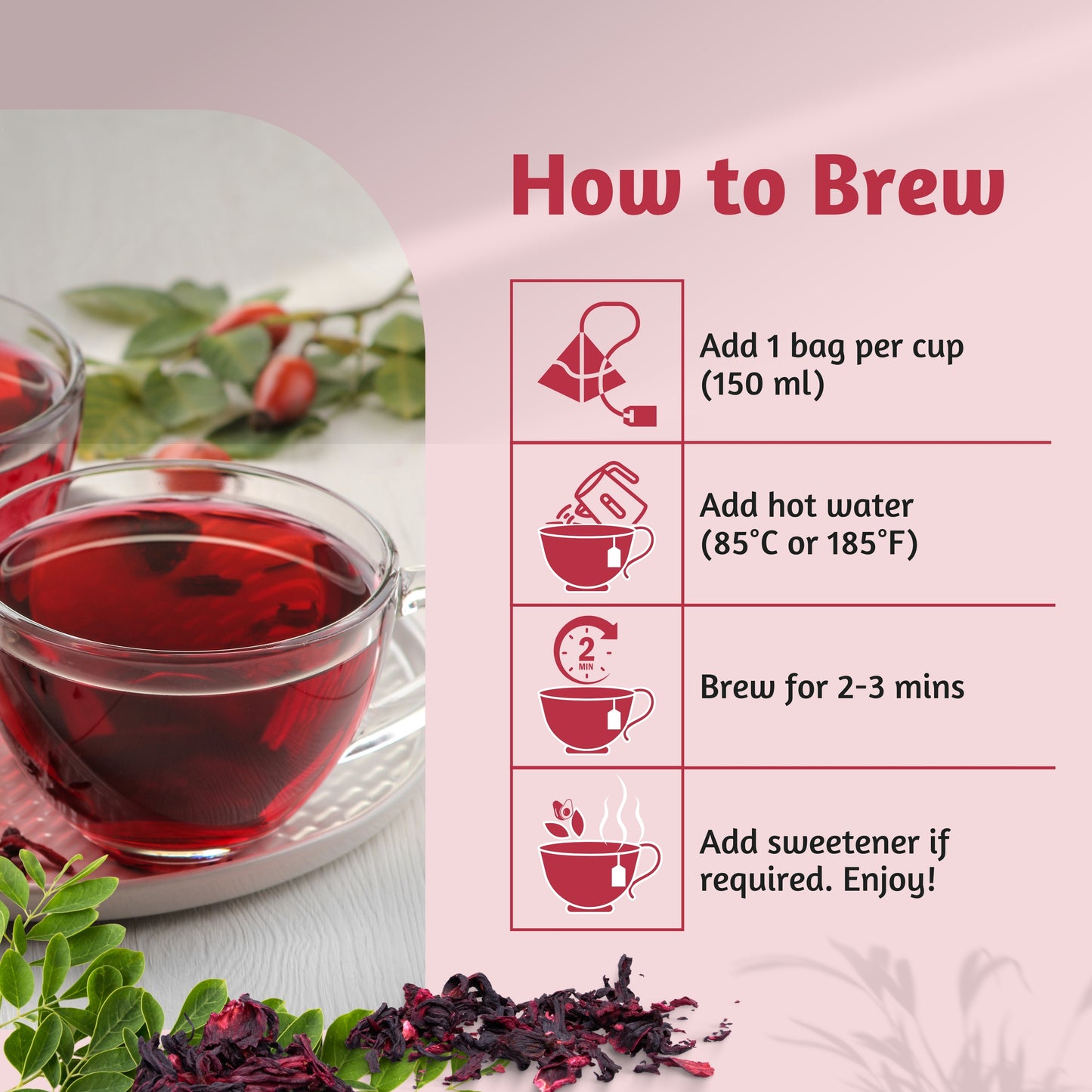 Avocado Tea™ - Hibiscus Moringa