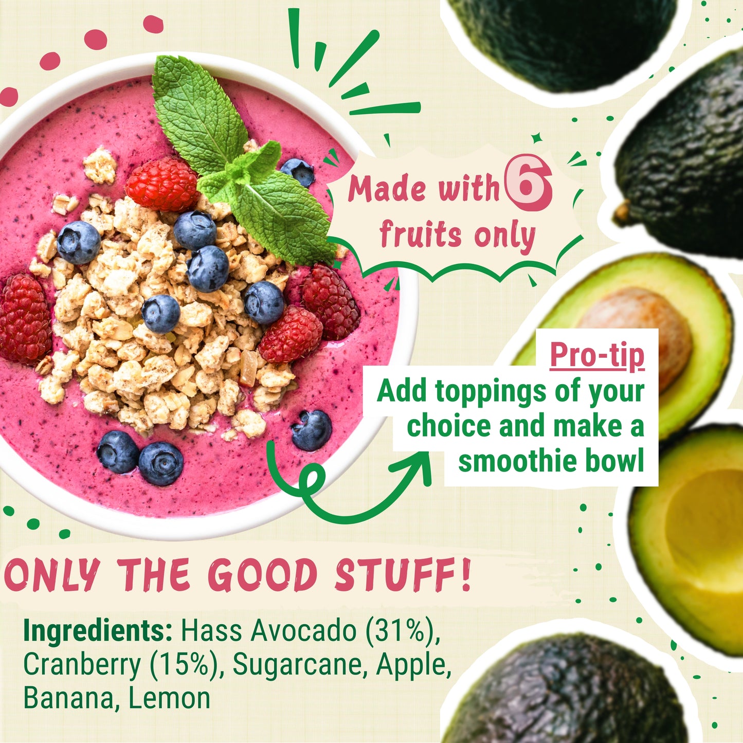 Guac & Smoothie Single Combo