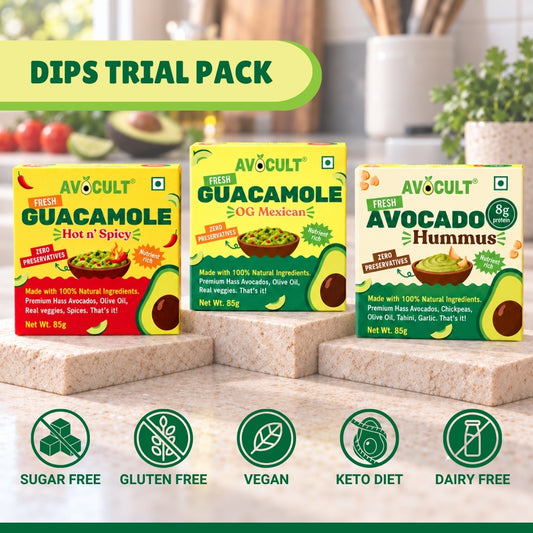 Fresh Avocado Guacamole Combo (85gx3)