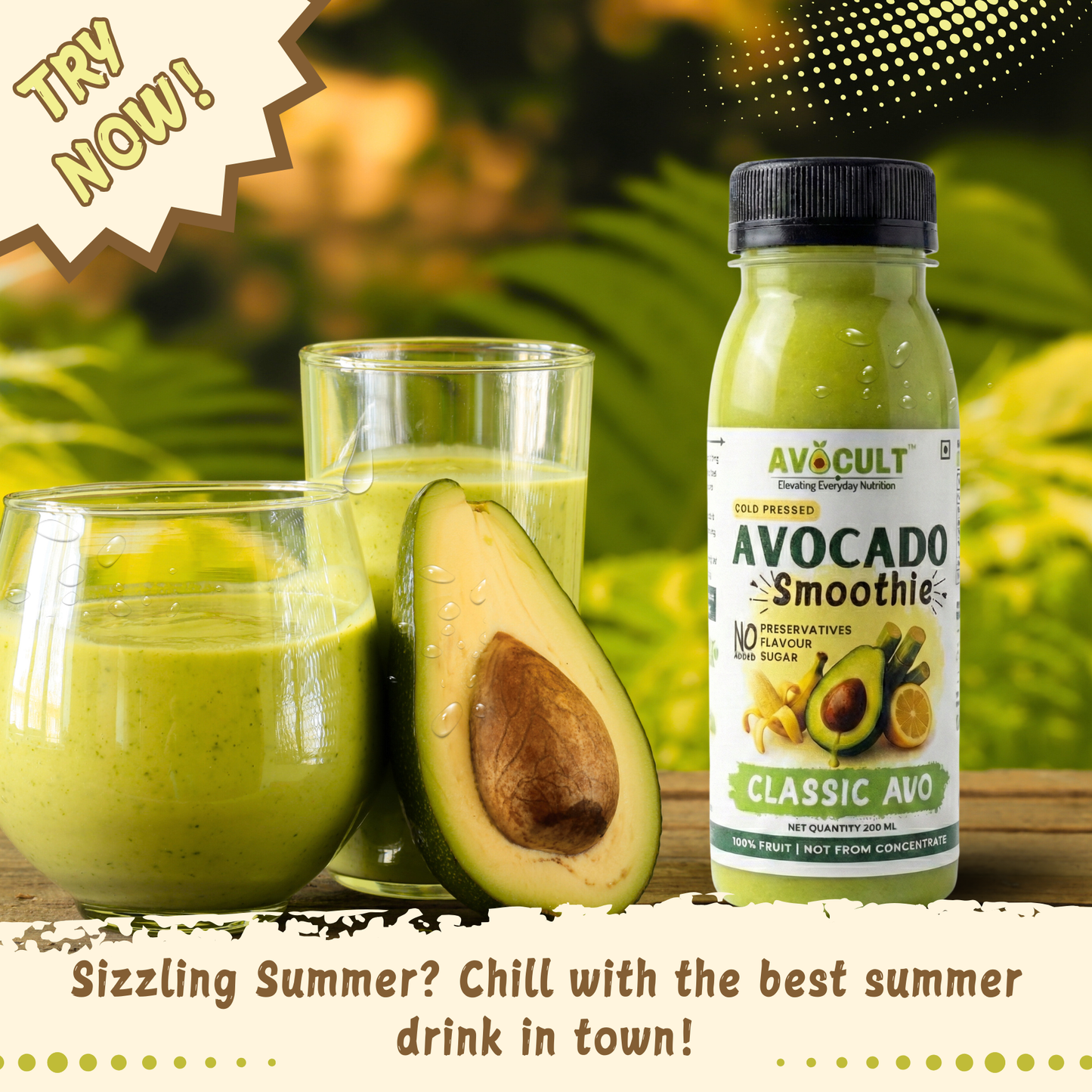 Classic Avo Smoothie - 200ml