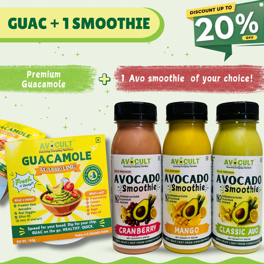 Guac & Smoothie Single Combo