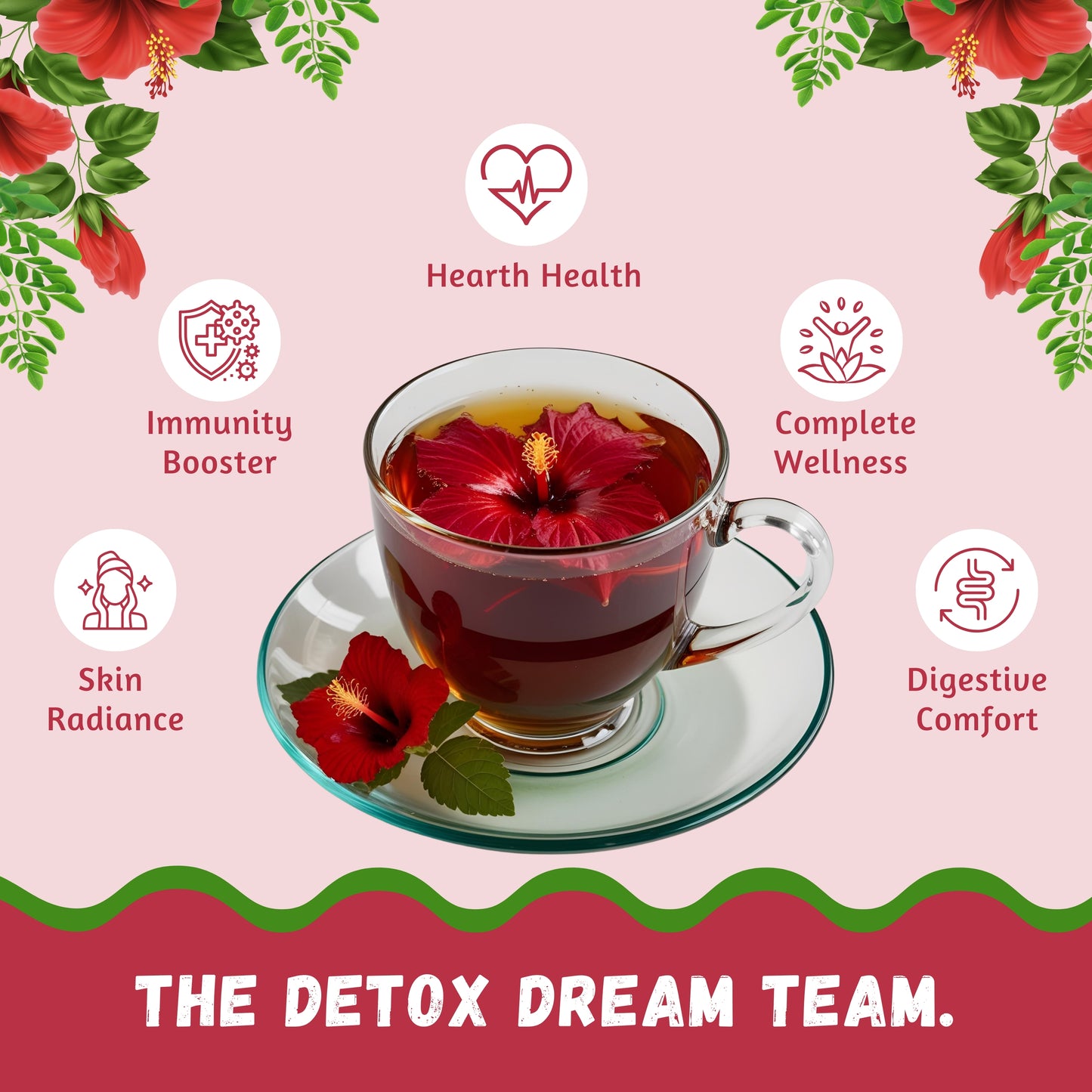 Avocado Tea™ - Hibiscus Moringa